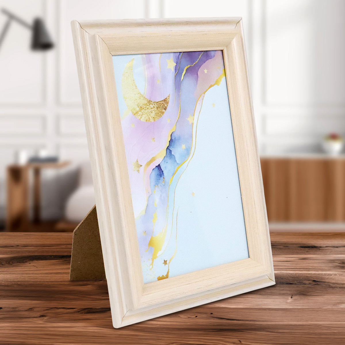 Portarretrato Caoba, Color Crema, 10x15 cm