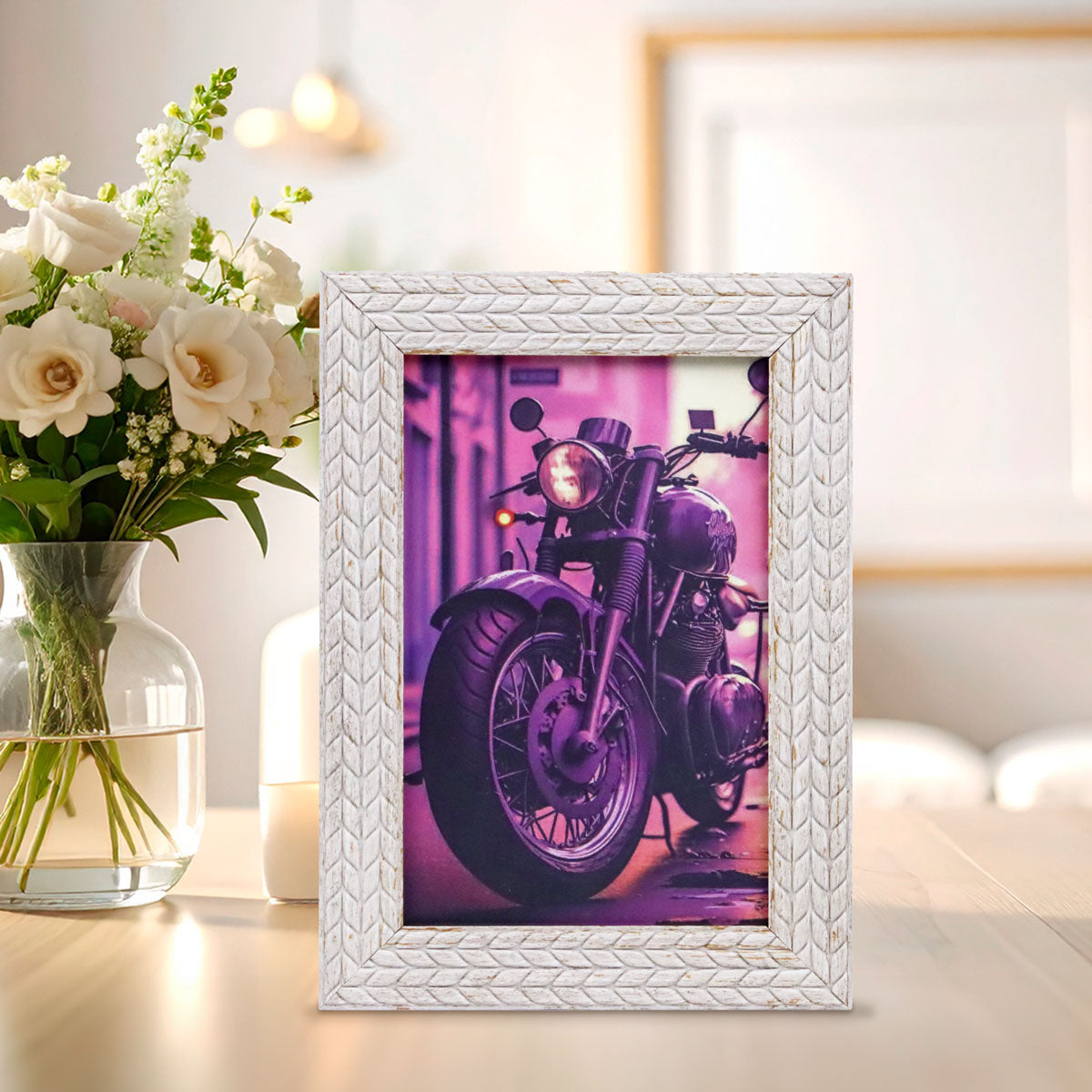 Portarretrato, Marco Trenzado, 10x15 cm