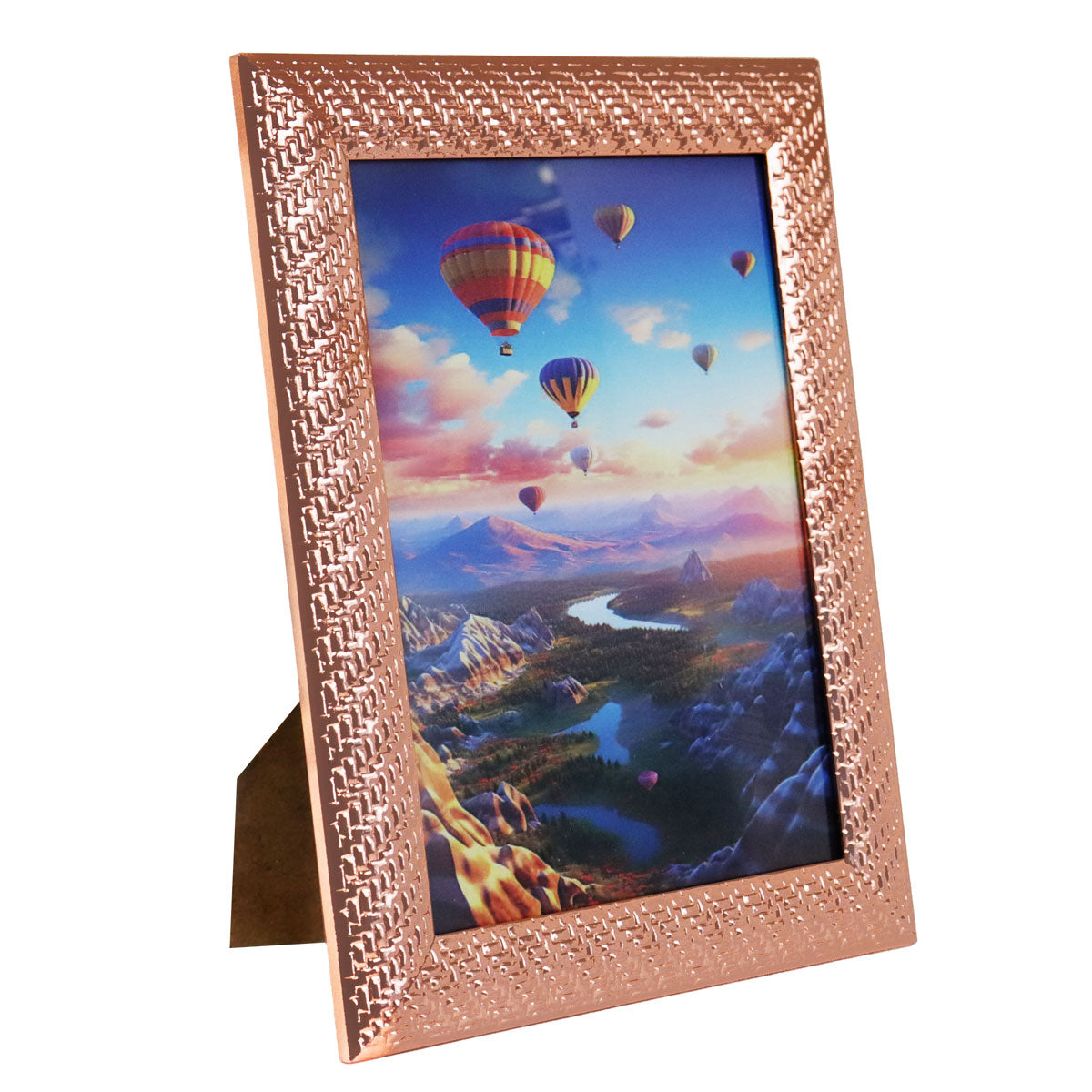 Portarretrato Globos, Color Cobre, 10x15 cm