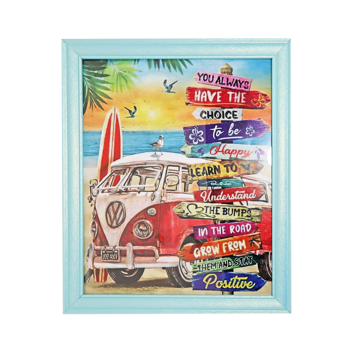 Portarretrato Color Azul Pastel, 20x25 cm