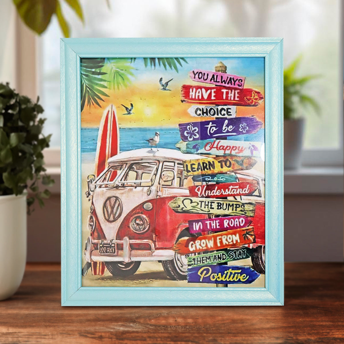 Portarretrato Color Azul Pastel, 20x25 cm