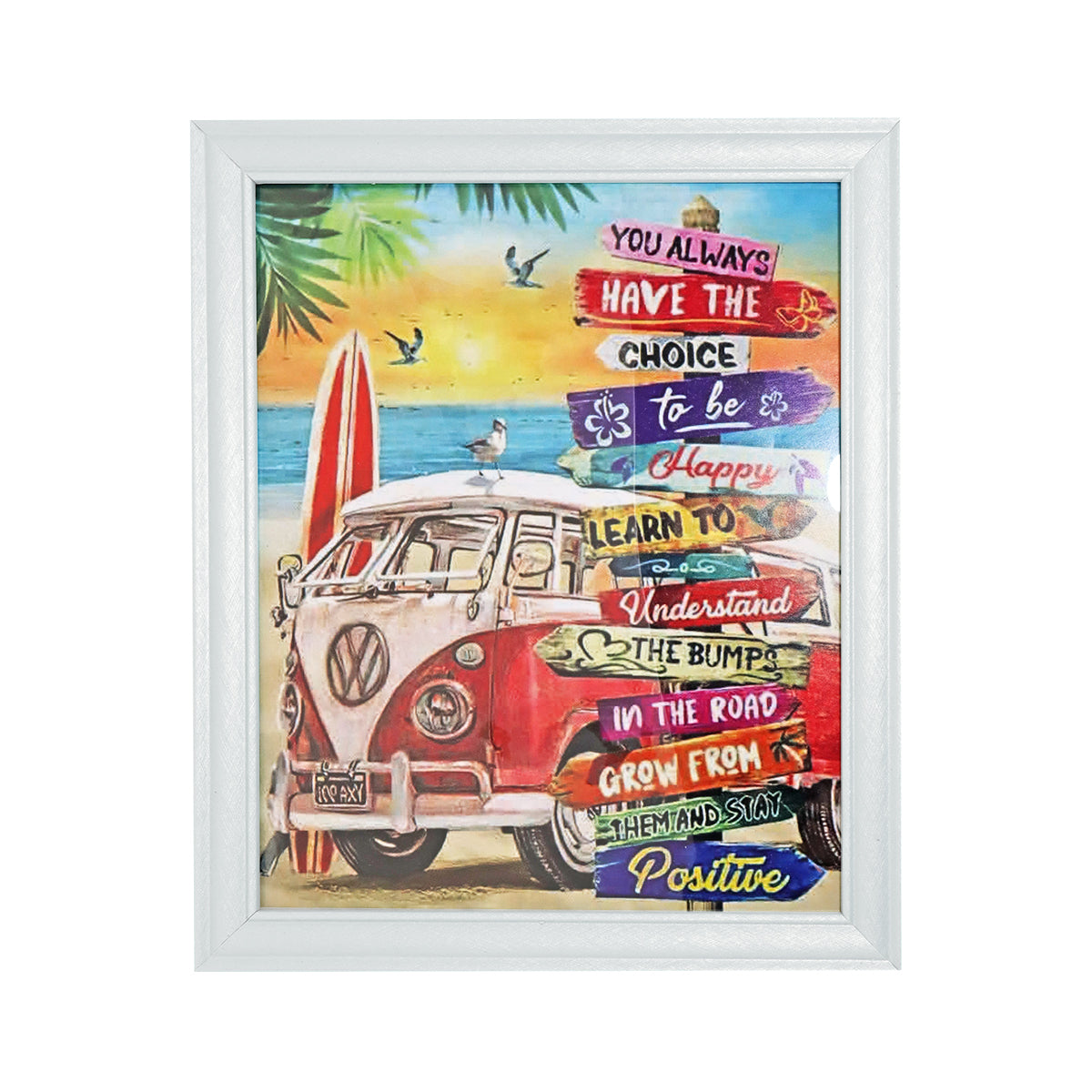 Portarretrato Color Blanco Pastel, 20x25 cm