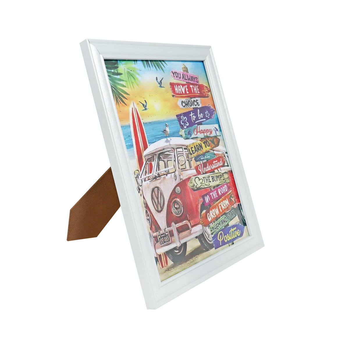 Portarretrato Color Blanco Pastel, 20x25 cm