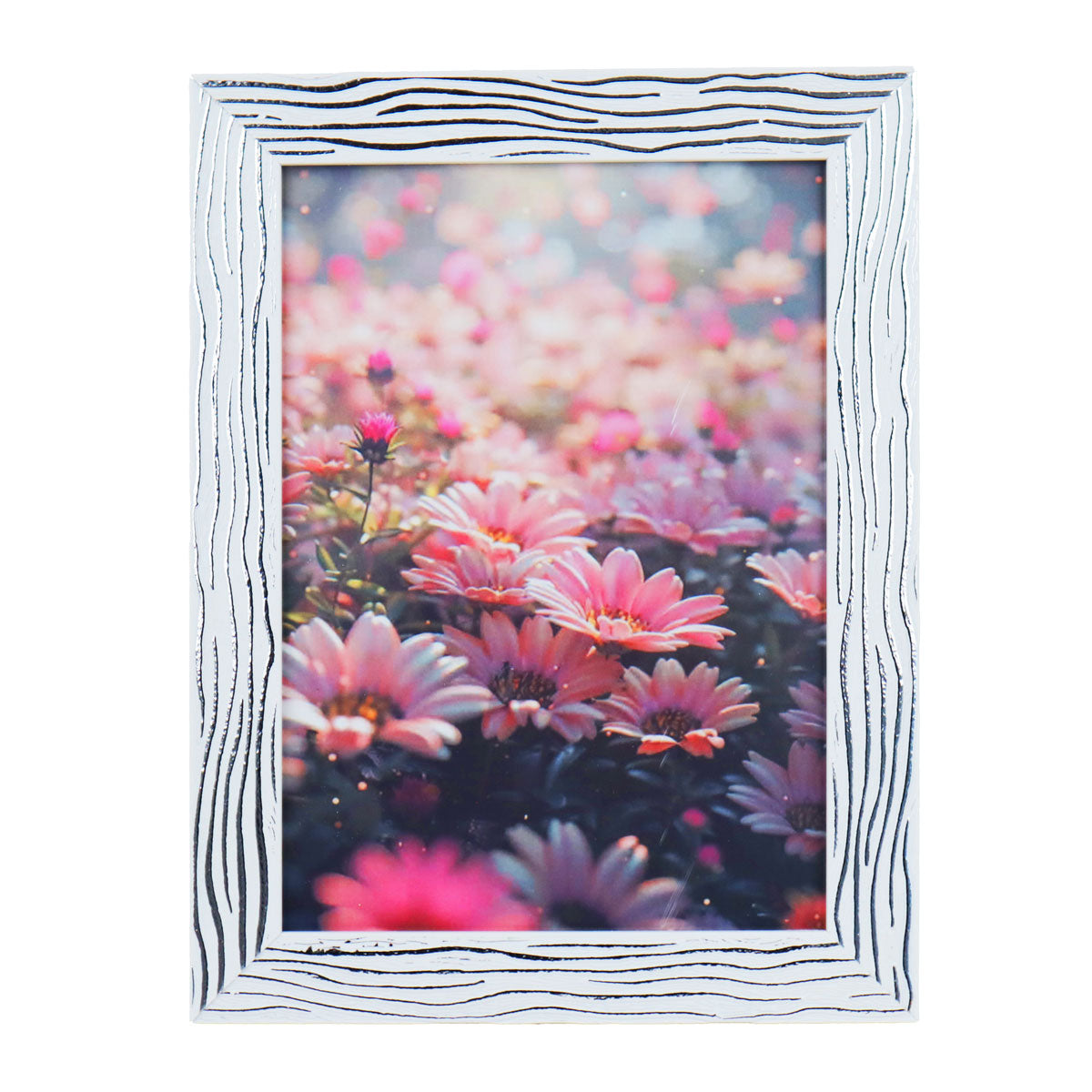 Portarretrato Waves, Color Blanco, 12x17cm