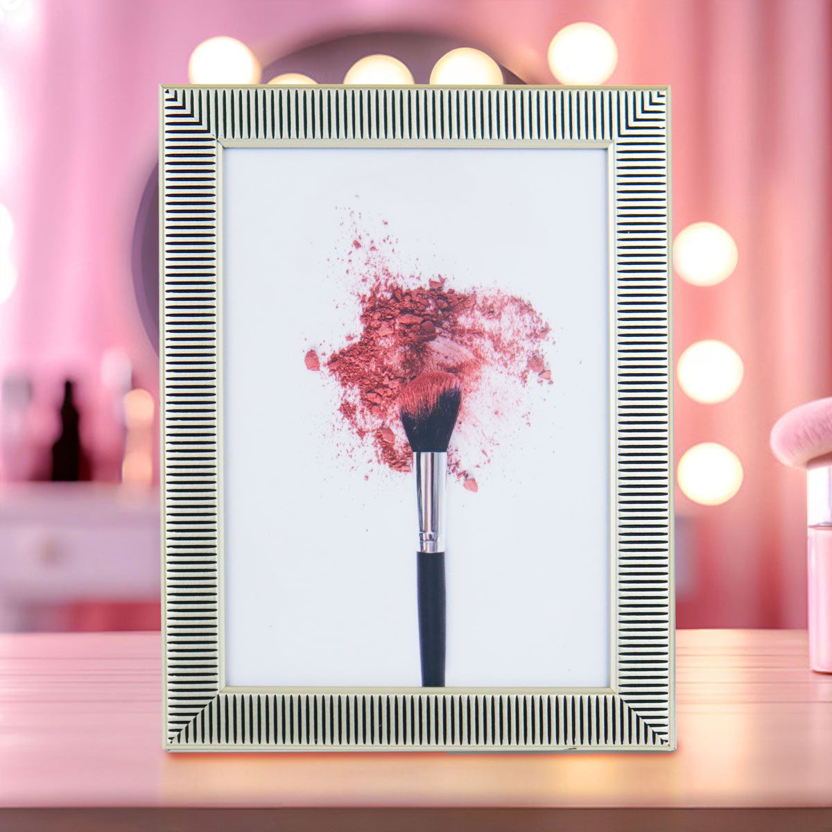 Portarretrato, Textura Líneas, 12x17cm