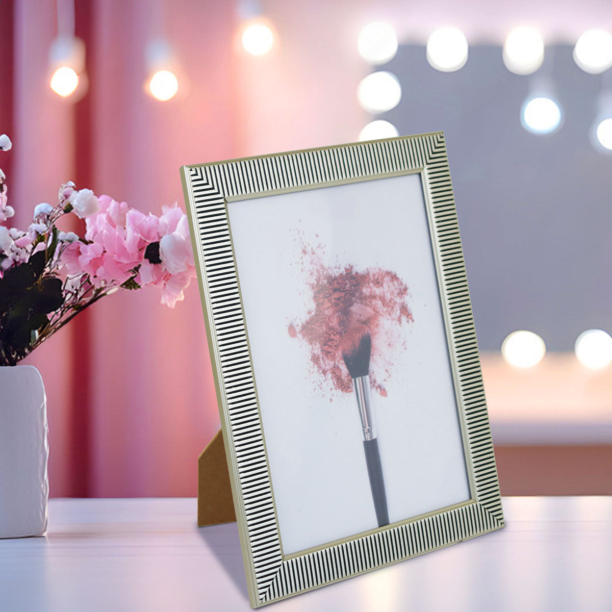 Portarretrato, Textura Líneas, 12x17cm