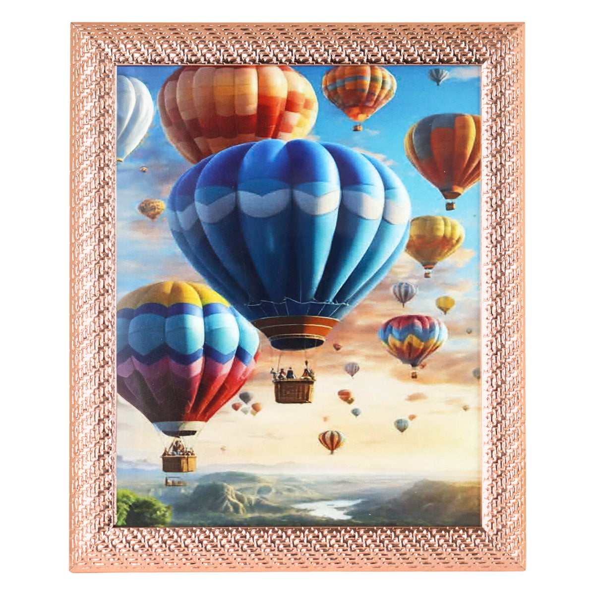 Portarretrato Globos, Color Cobre, 20x25 cm