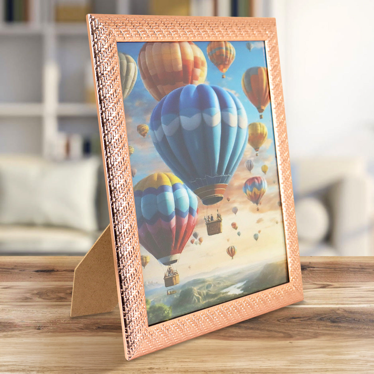 Portarretrato Globos, Color Cobre, 20x25 cm