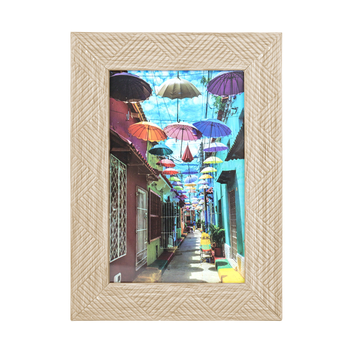 Portarretrato con Marco, Diseño Texturizado, 10x15cm