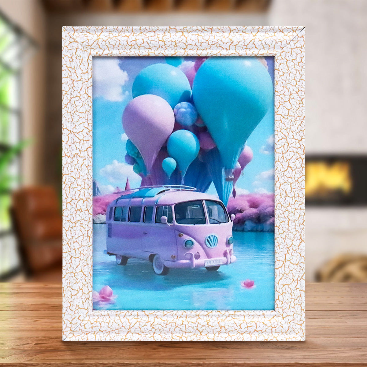 Portarretrato Combi, Craquelado, 12x17cm