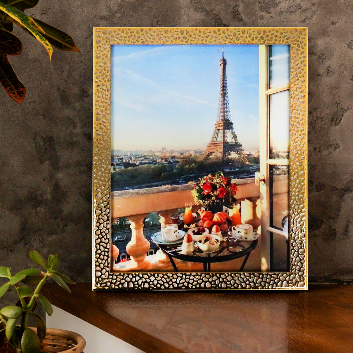 Portarretrato Eiffel, Craquelado, 20x25 cm