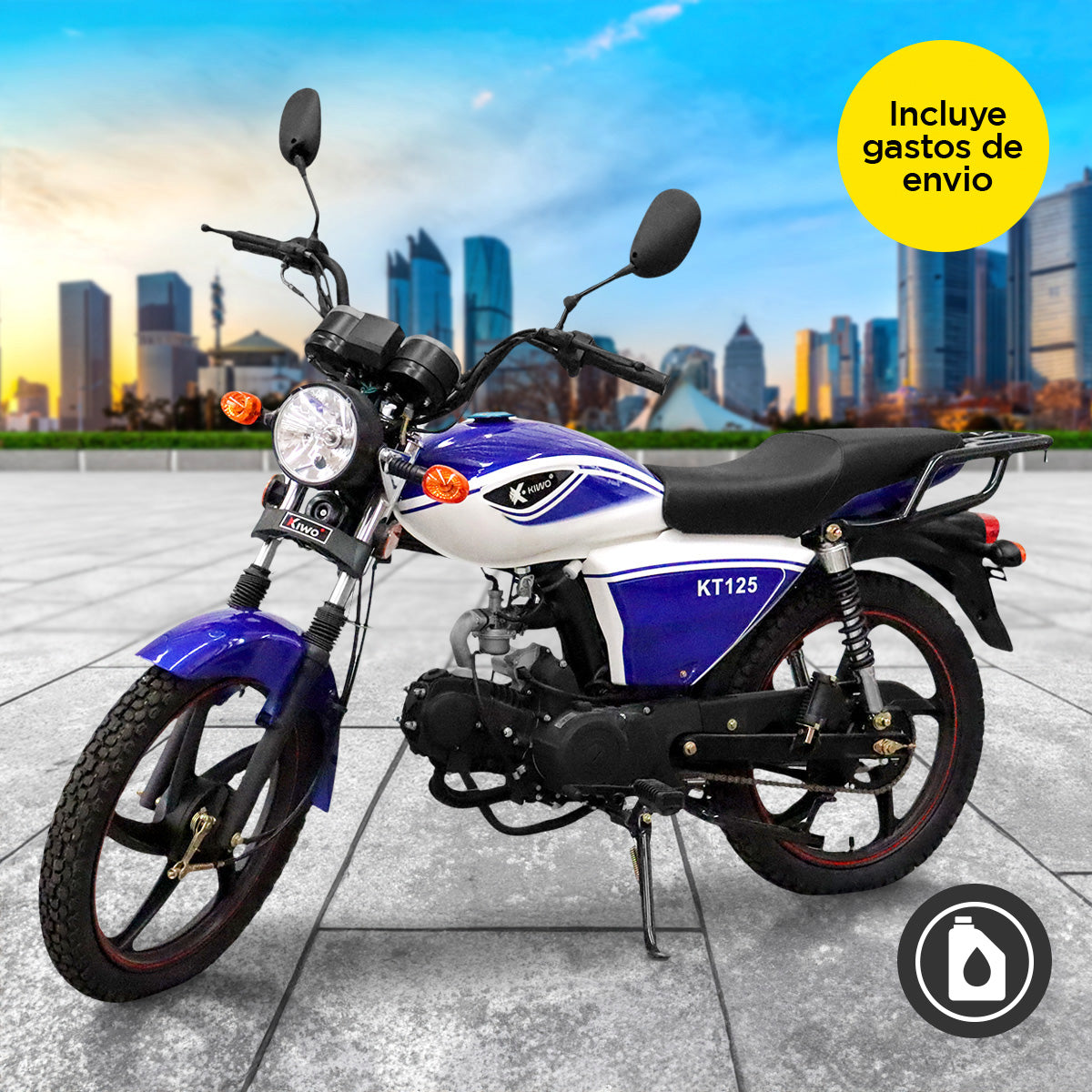 Motocicleta Kiwo KT-125 2025