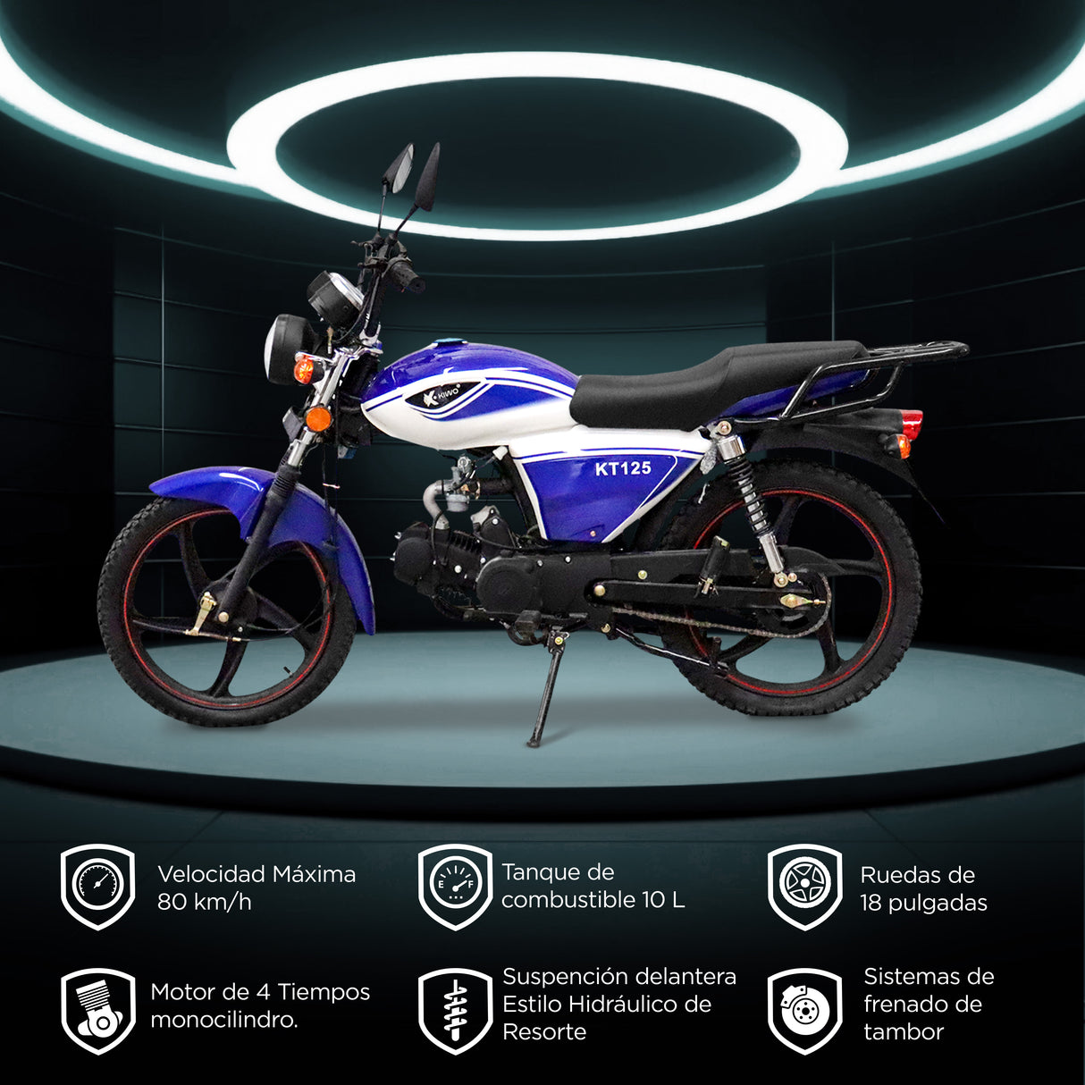 Motocicleta Kiwo KT-125 2025