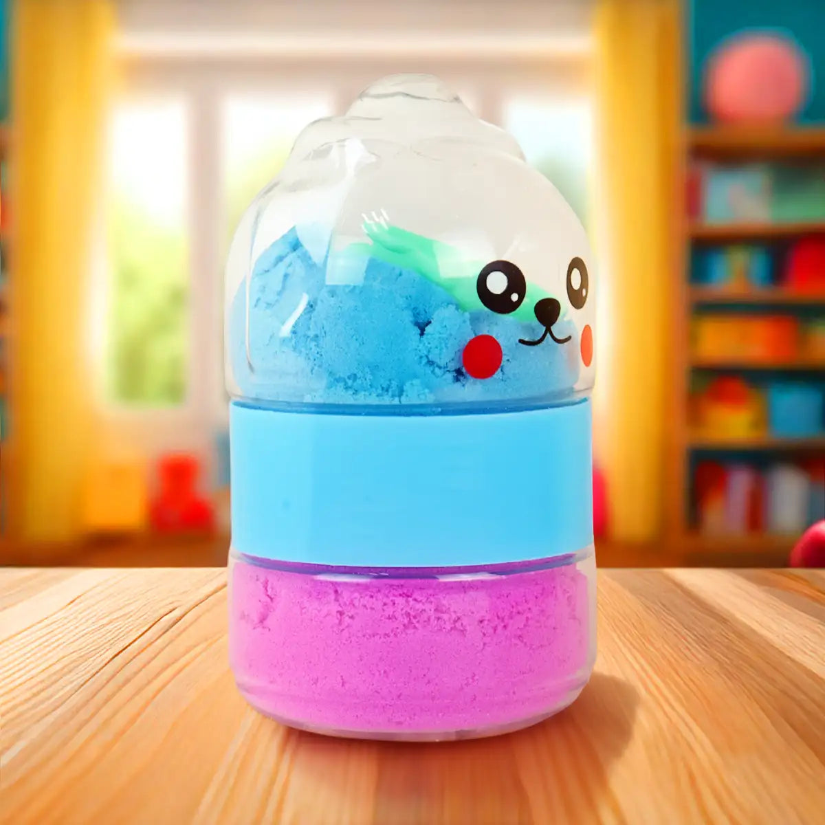 Arena Mágica, Oso, Color Azul