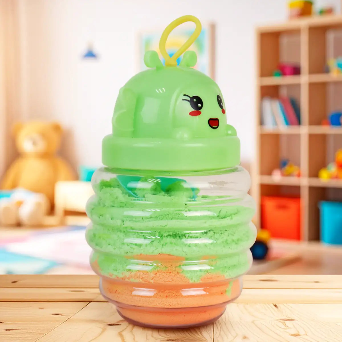 Arena Mágica, Oruga, Color Verde