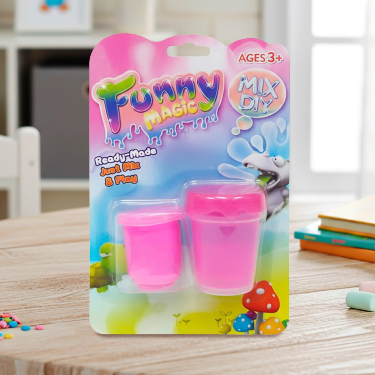 Slime, Funny Magic, Color Rosa