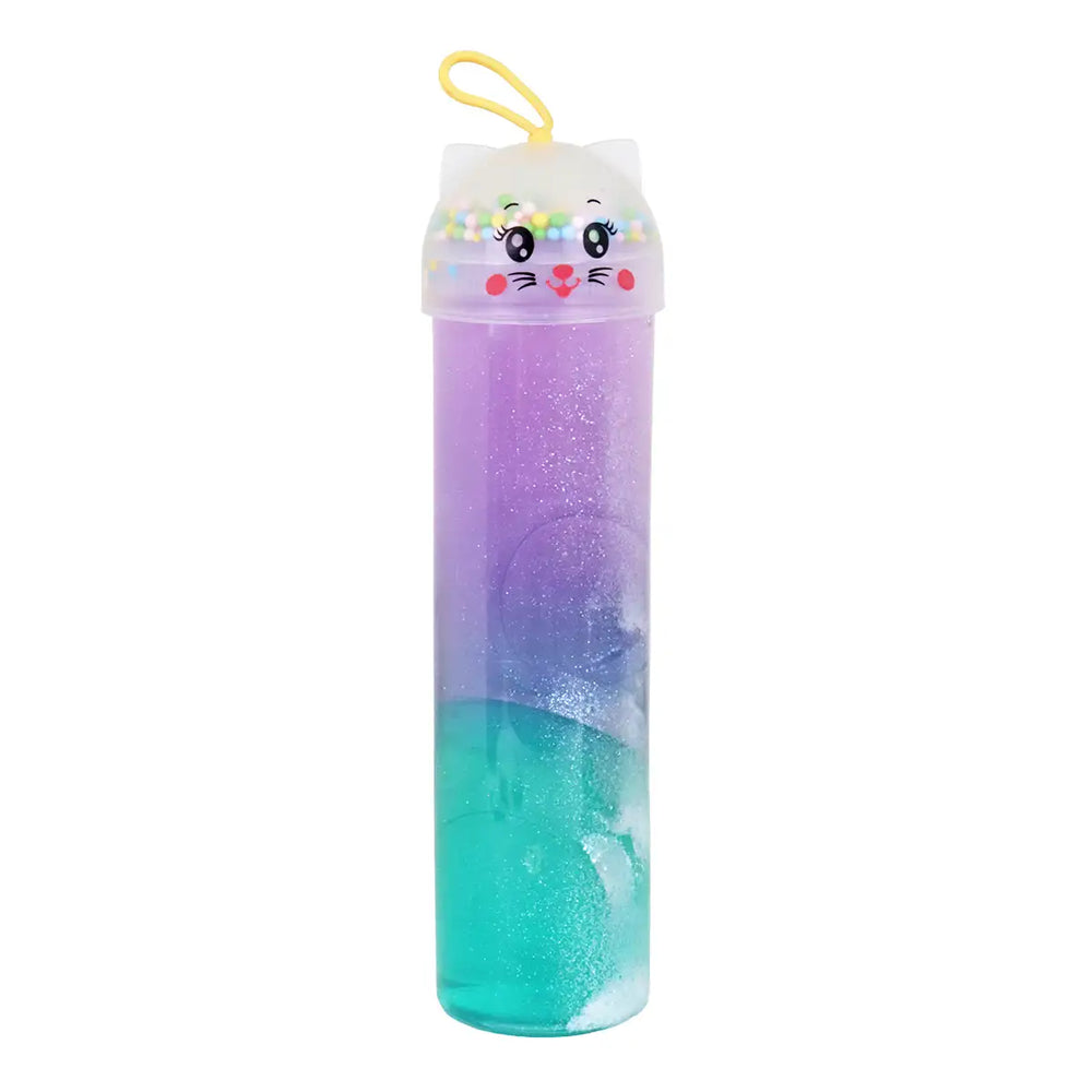 Slime, Gatito, Color Morado y Azul