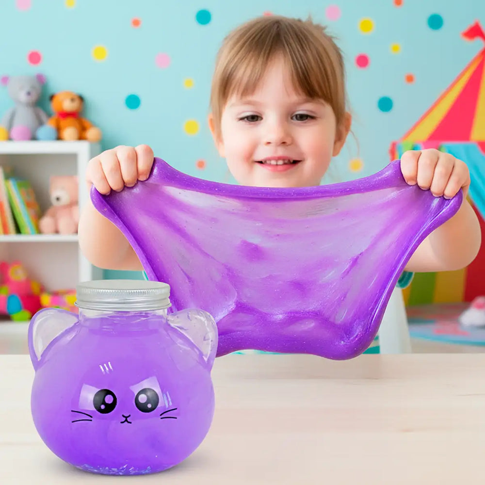 Slime, Gato, Color Morado