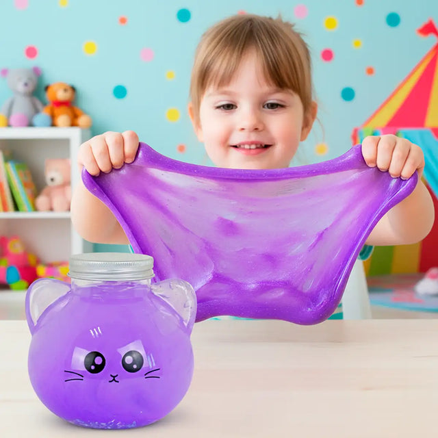 Slime, Gato, Color Morado