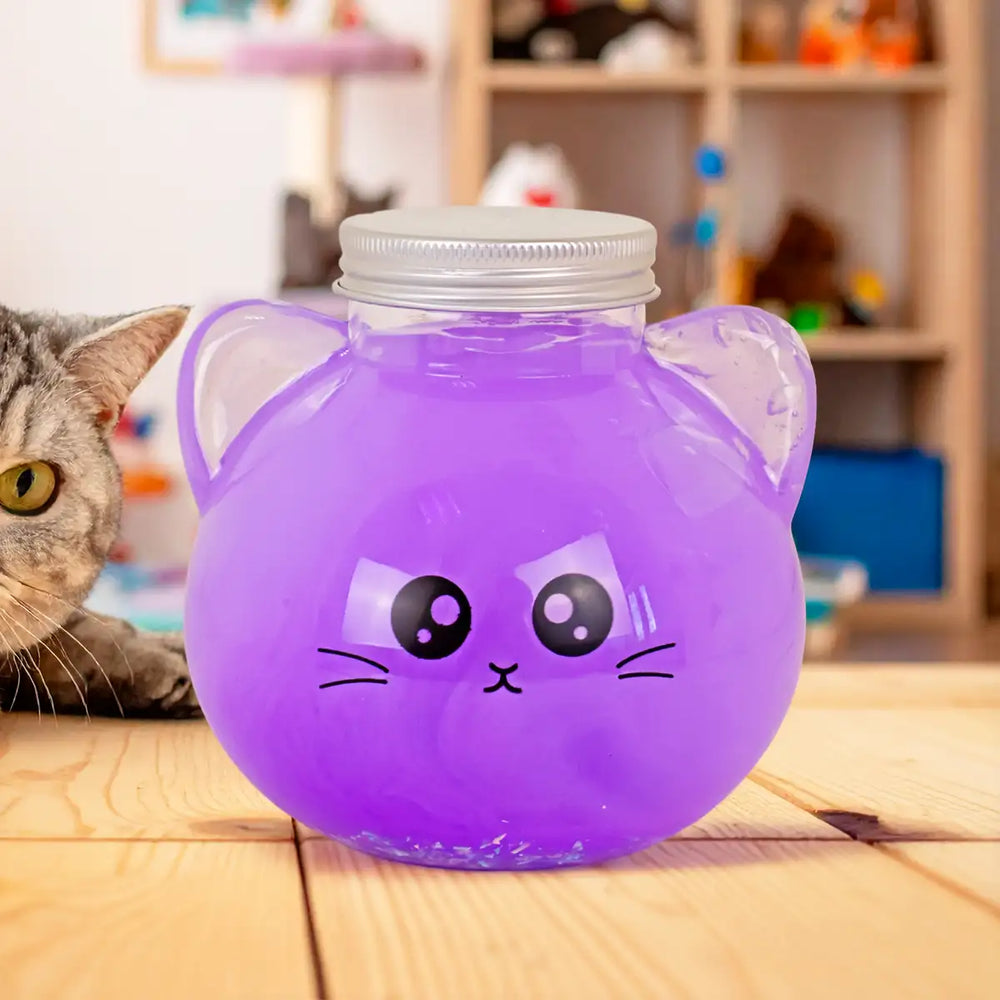 Slime, Gato, Color Morado