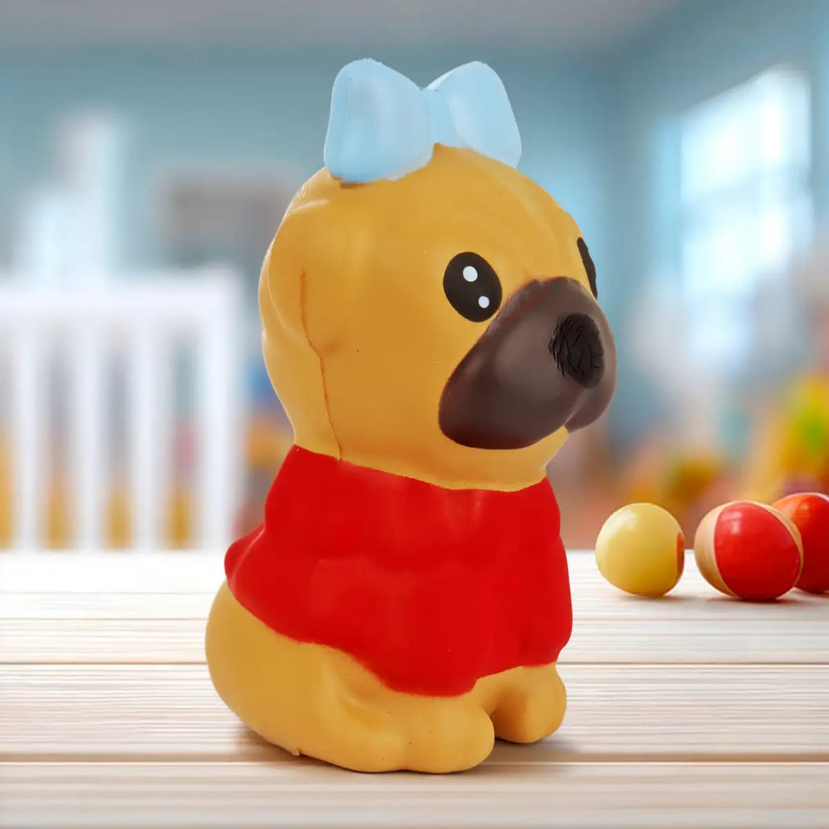 Squishy Antiestrés, Perrito con Sombrero