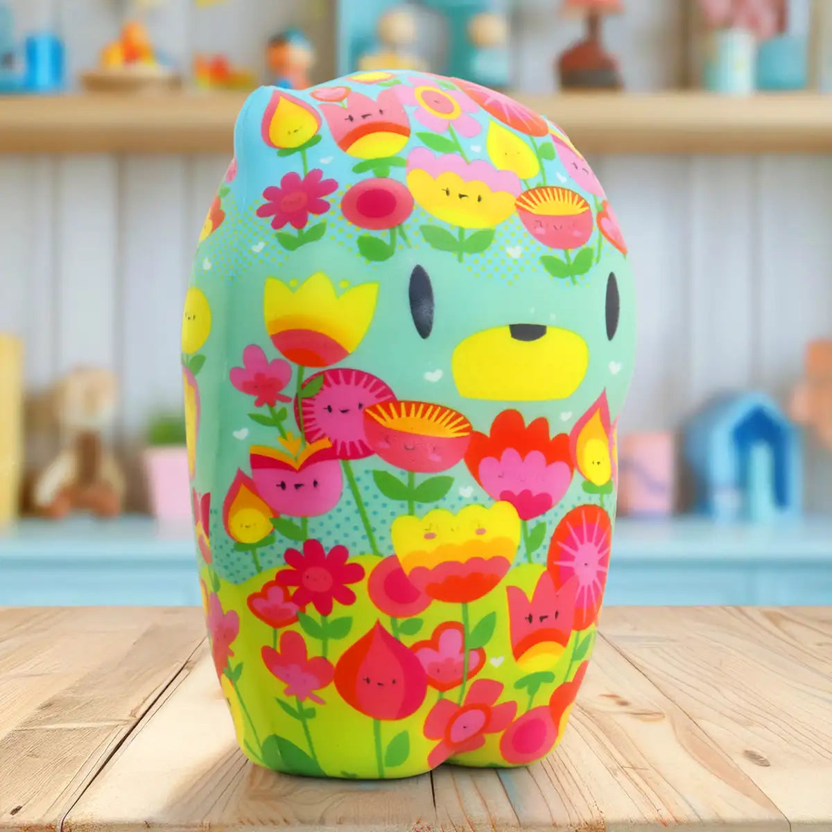 Squishy Antiestrés, Monstruo, Flores