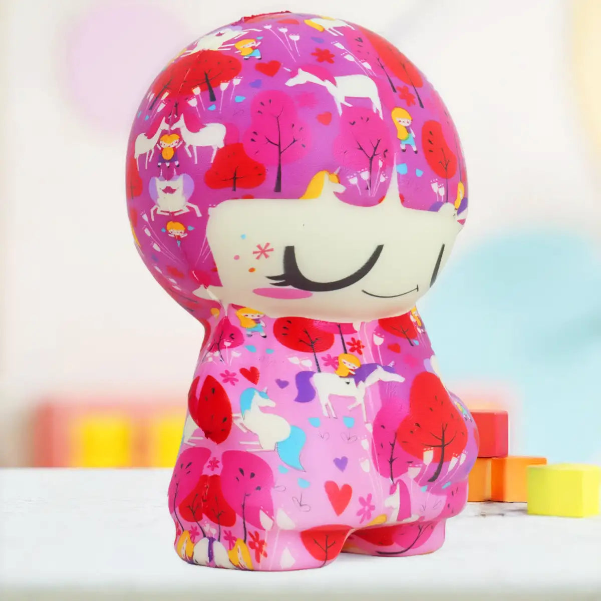 Squishy Antiestrés, Bosque Rosa