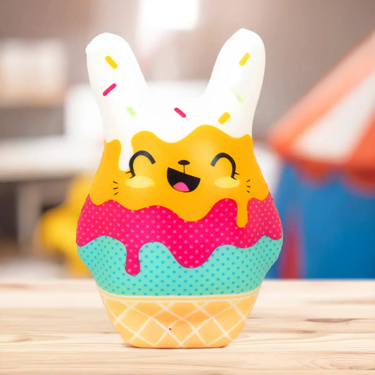 Squishy Antiestrés, Monstruo Helado, Colores