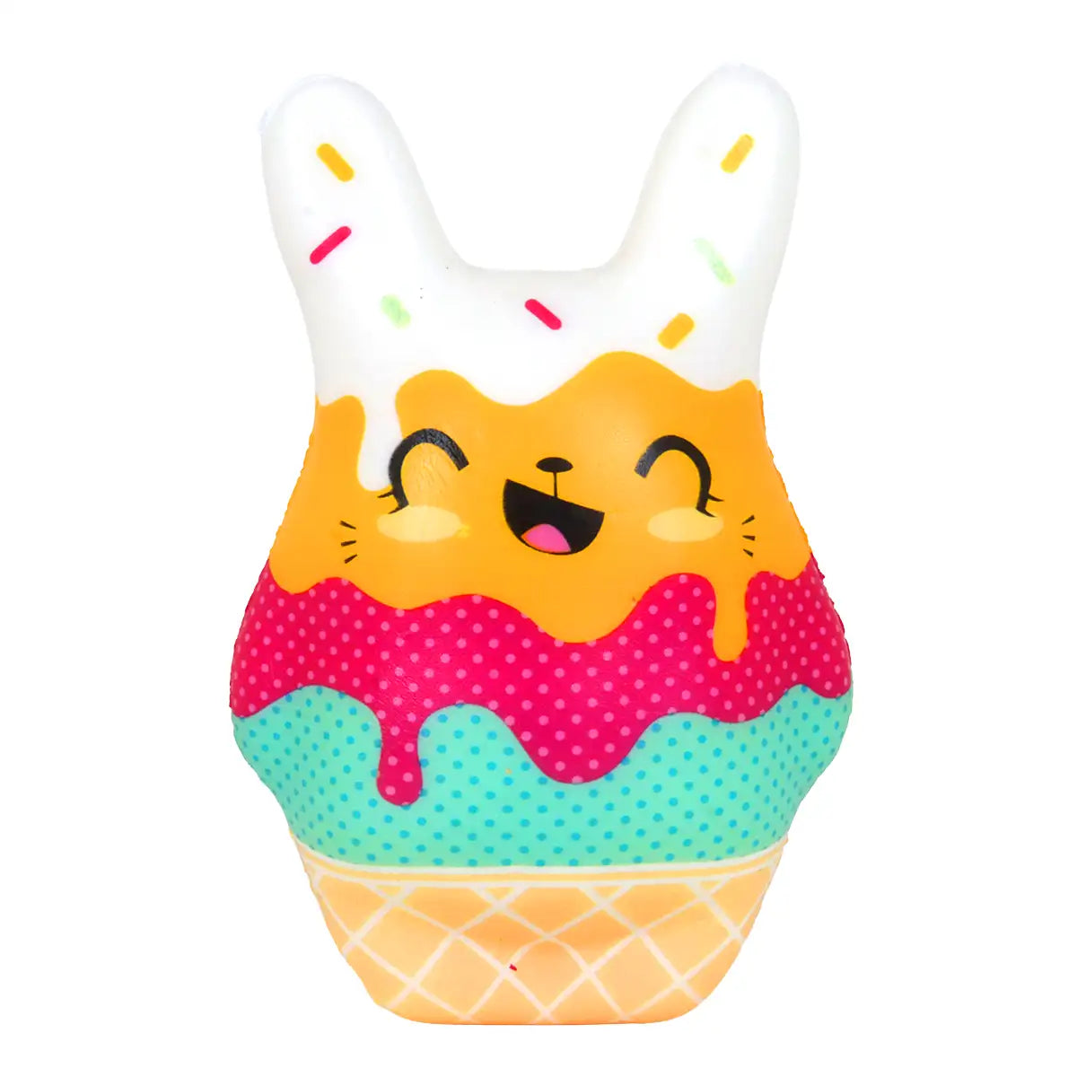 Squishy Antiestrés, Monstruo Helado, Colores