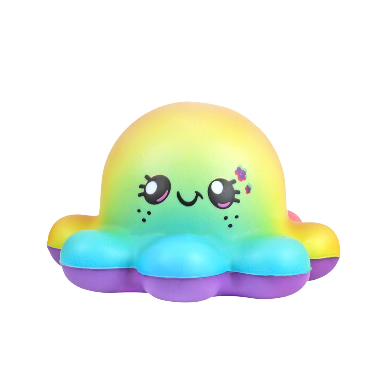 Squishy Antiestrés, Pulpo, Colores Claros