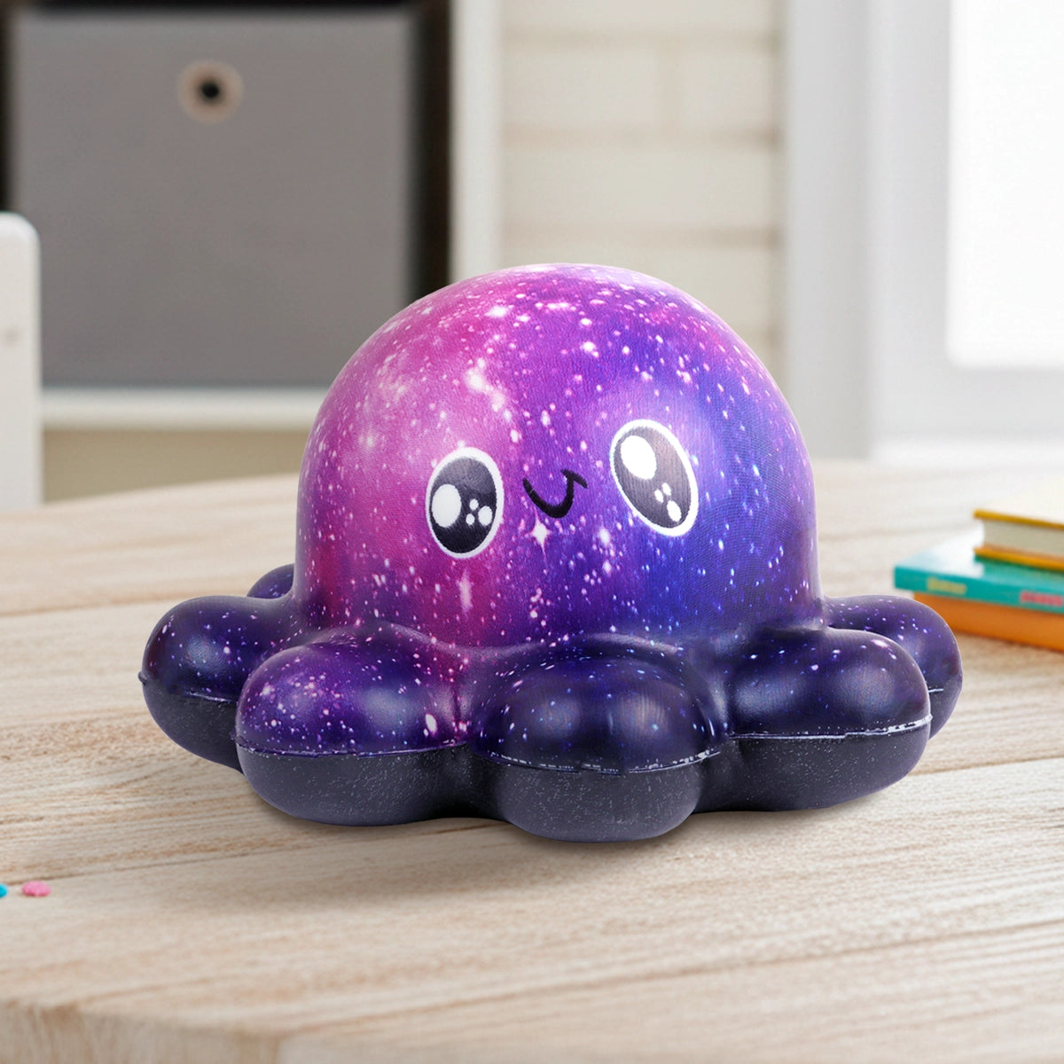 Squishy Antiestrés, Pulpo, Diseño Galaxia