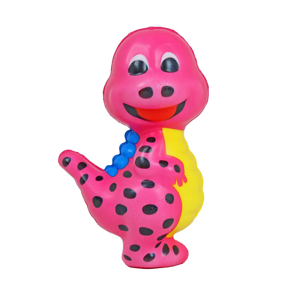 Squishy Antiestrés, Dinosauro Lunares, Color Rosa