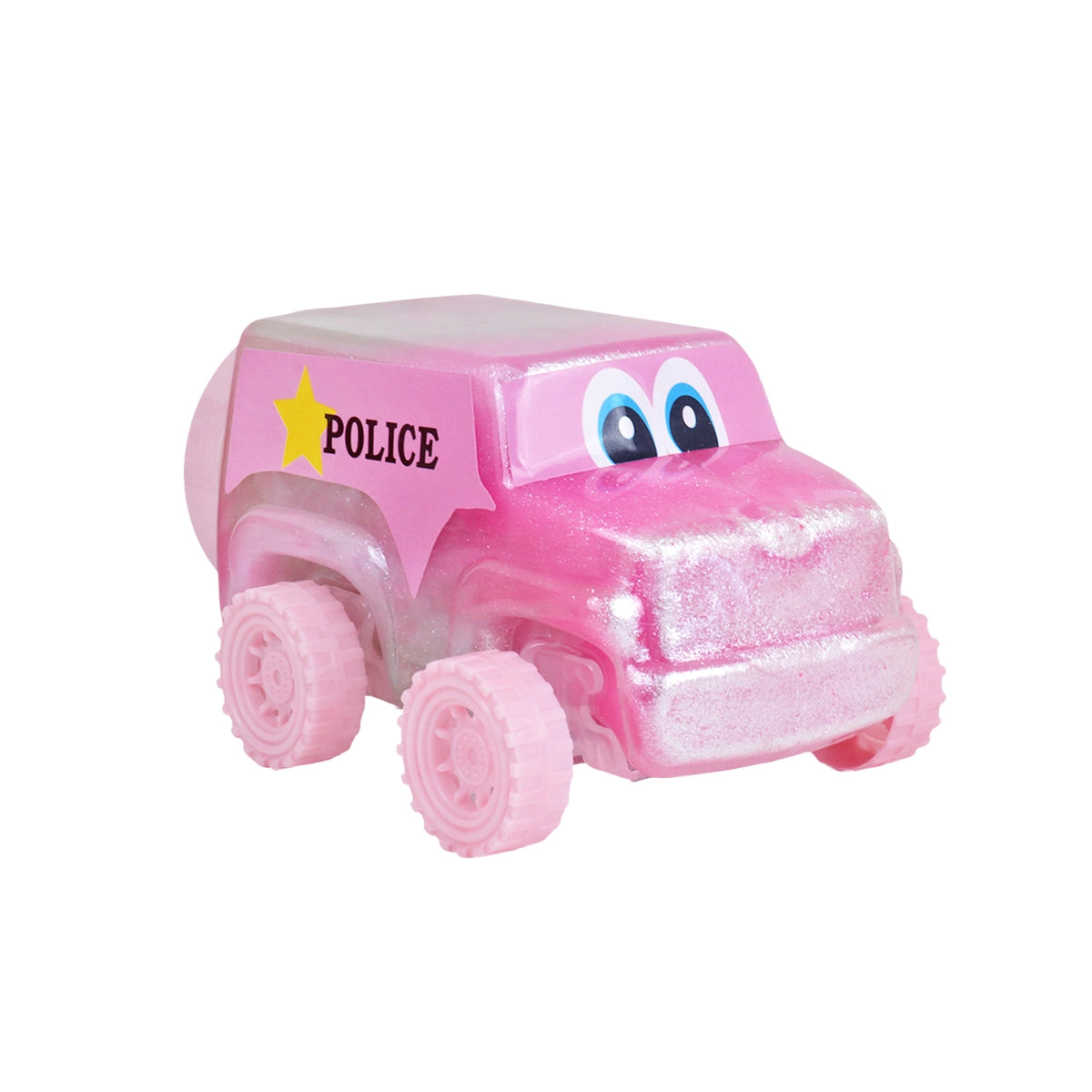 Slime, Carrito, Color Rosa Fuerte