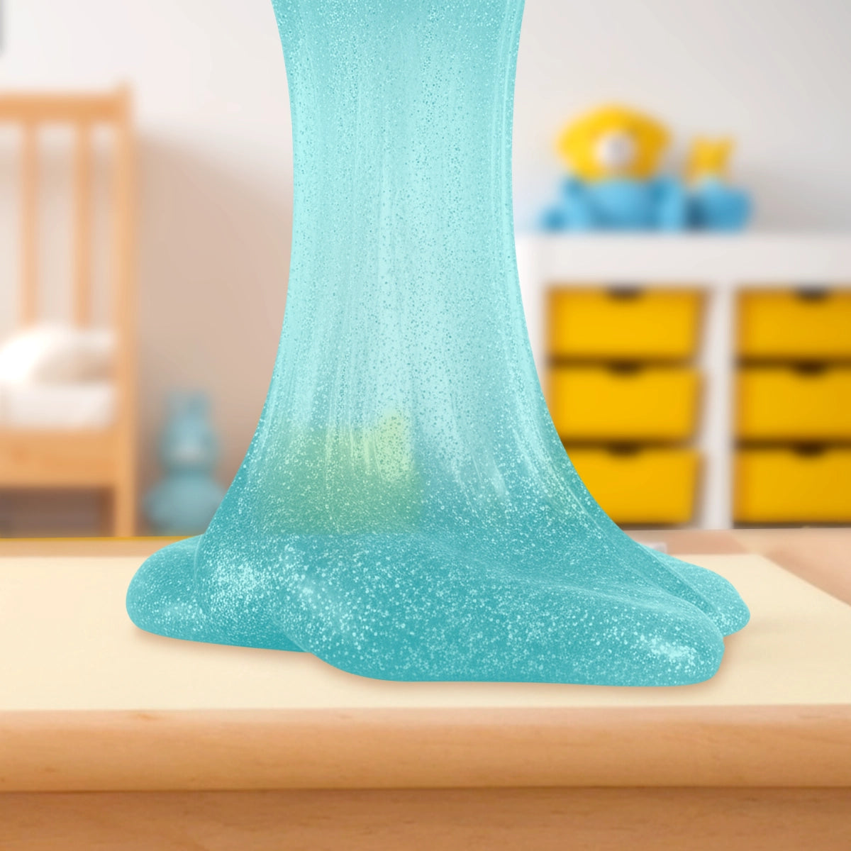 Slime, Carrito, Color Turquesa