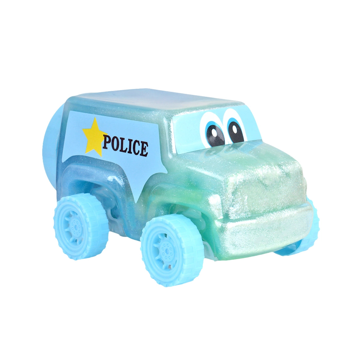 Slime, Carrito, Color Turquesa