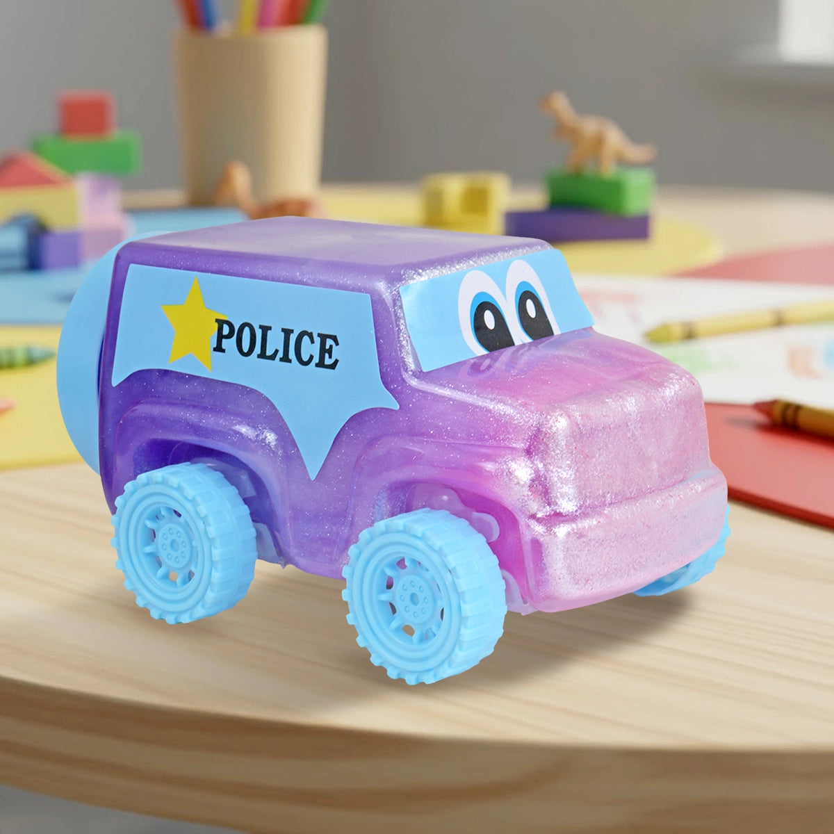 Slime, Carrito, Color Morado