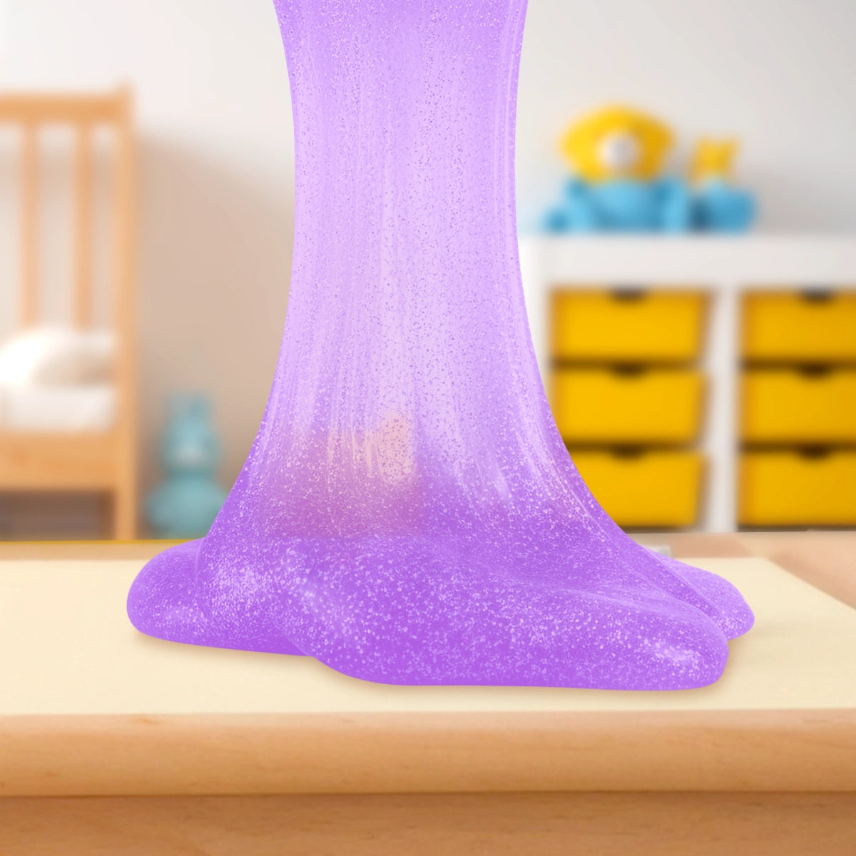 Slime, Carrito, Color Morado