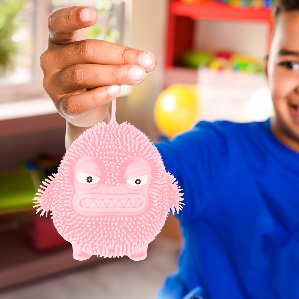 Monstruo, Juguete Resplandeciente, Color Rosa