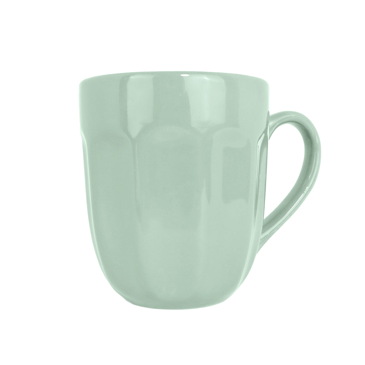 Taza de Cerámica, Color Verde Pastel