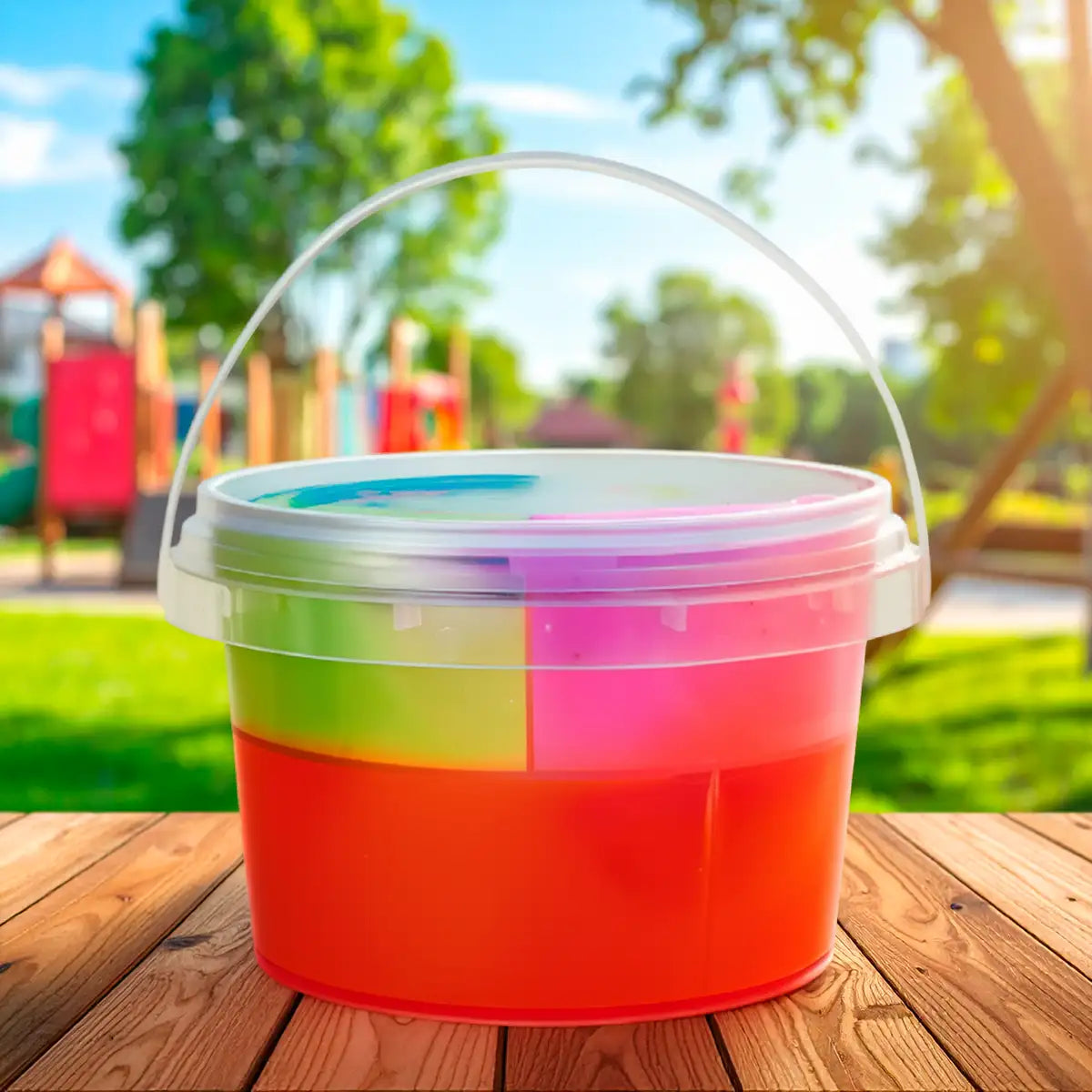 Slime, Cubeta, 4 Colores