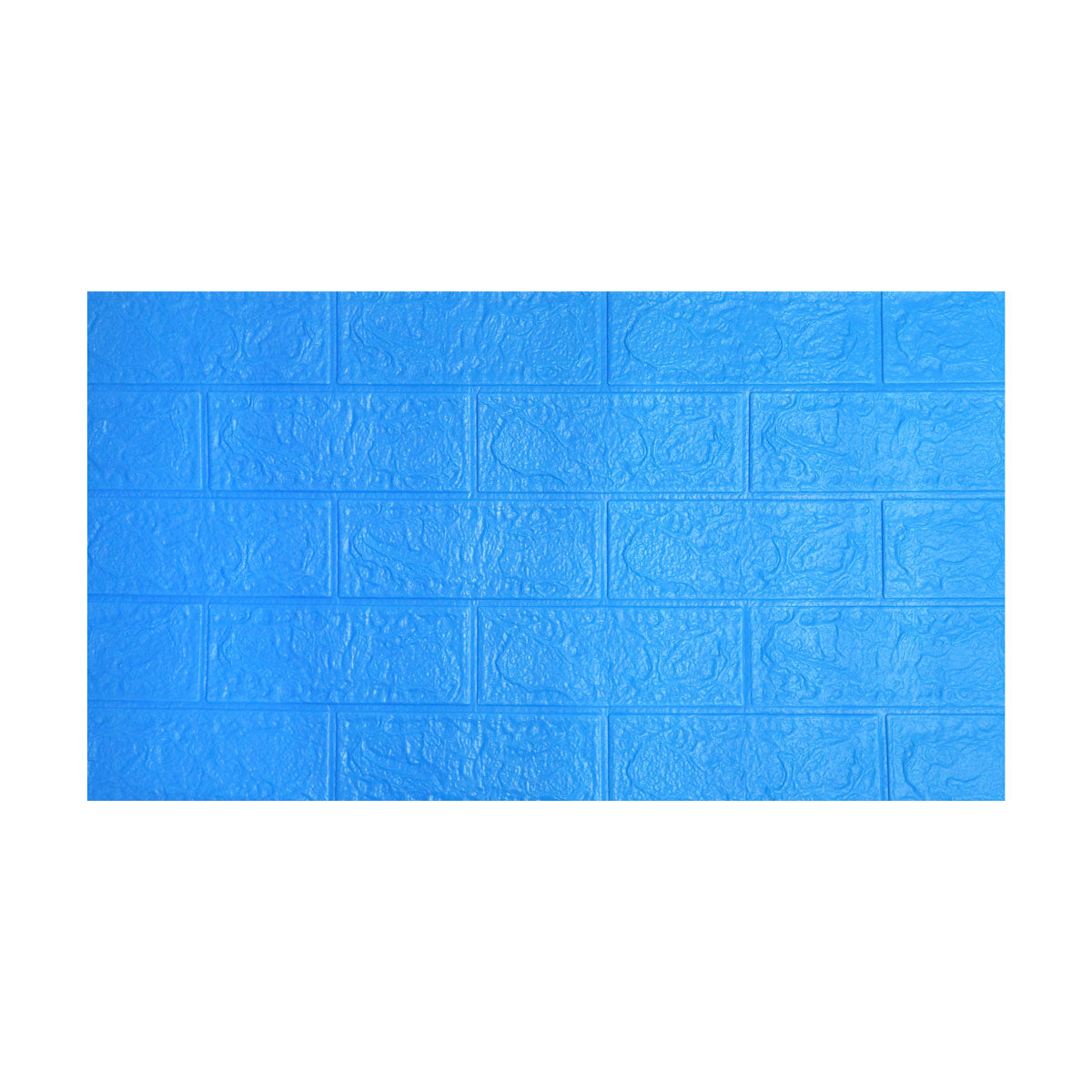 Muro Adhesivo para Interiores, Color Azul, 70x77 cm