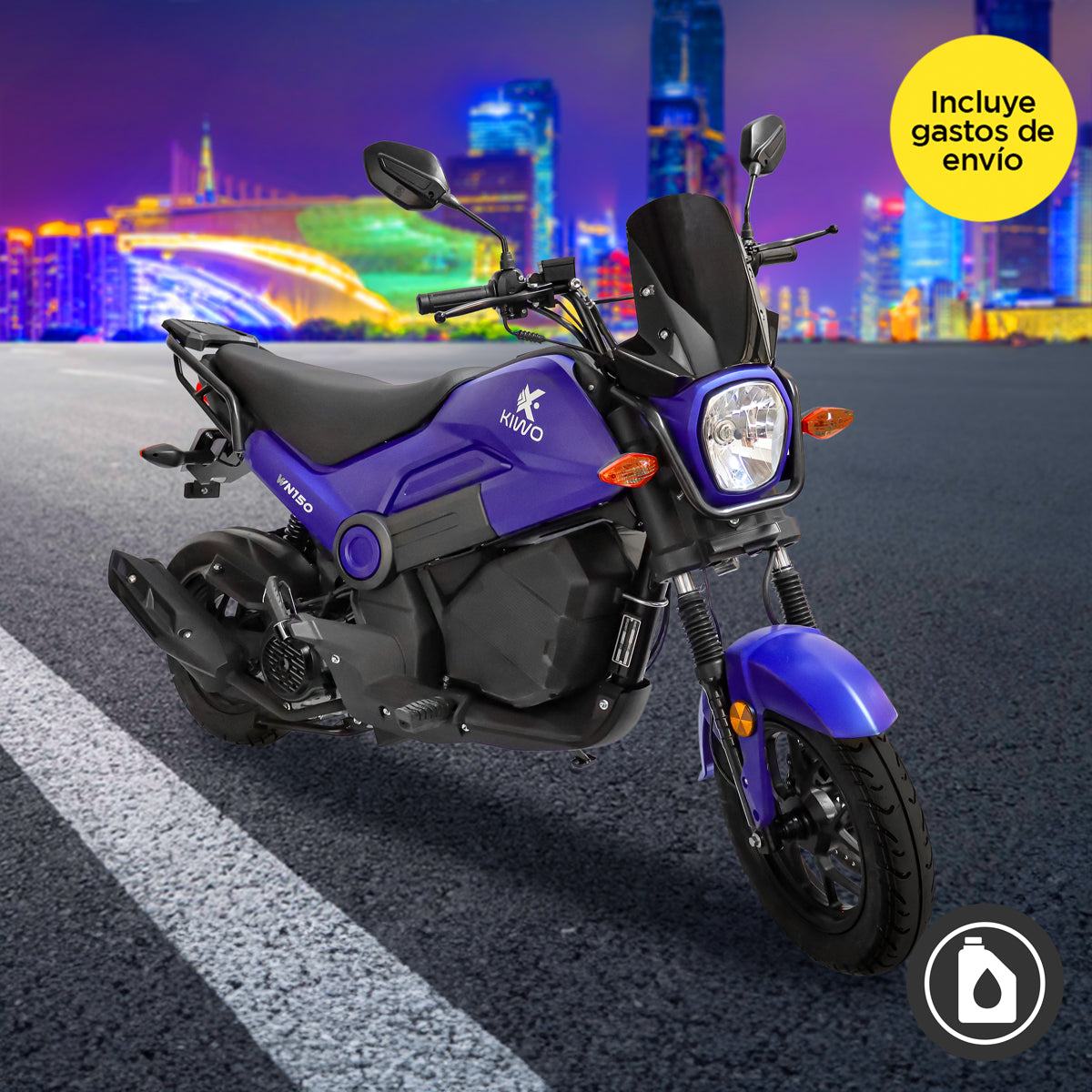 Motocicleta Kiwo WN 150, 2025