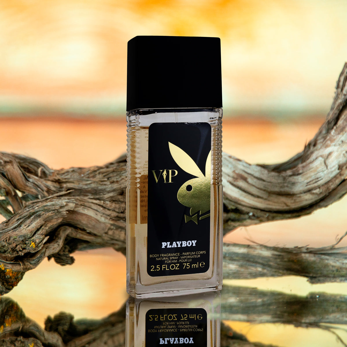 Fragancia Corporal Playboy VIP, 75ml