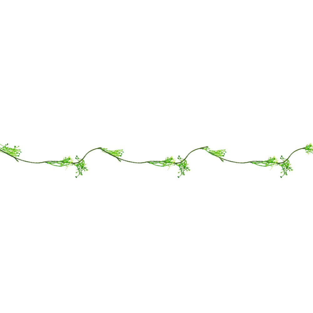 Enredadera Artificial con Flores Blancas