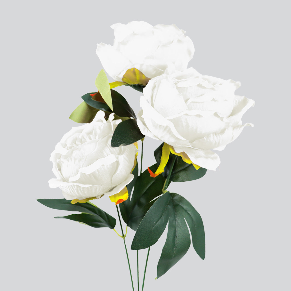 Rosas Artificiales, Color Blanco