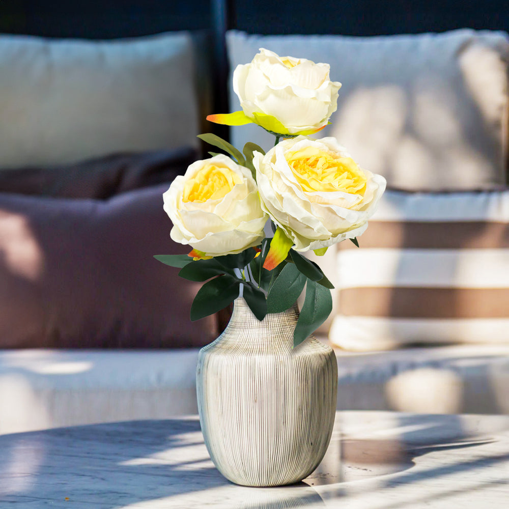 Rosas Artificiales, Color Durazno