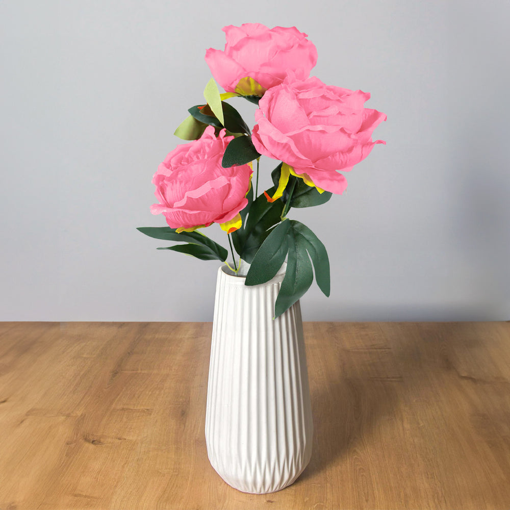 Rosas Artificiales, Color Rosa