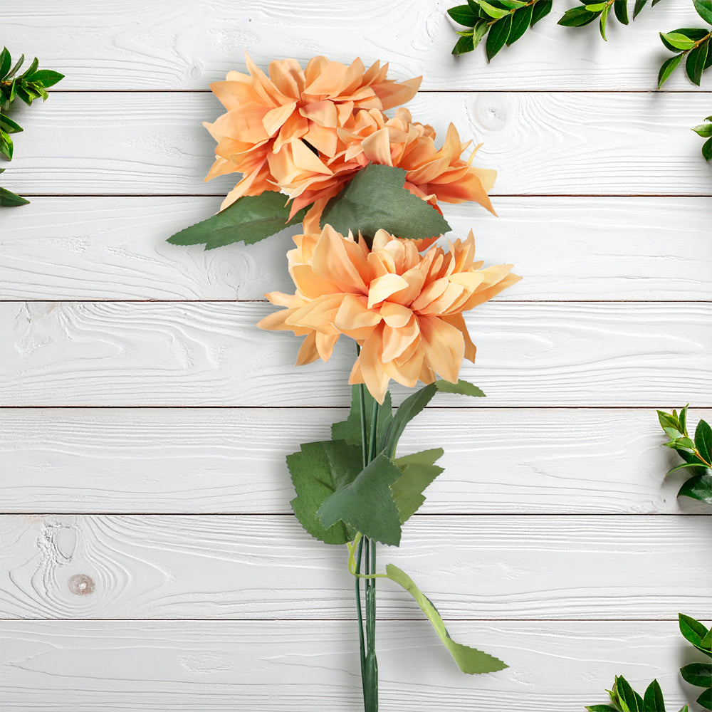 Flores Artificiales, Color Durazno