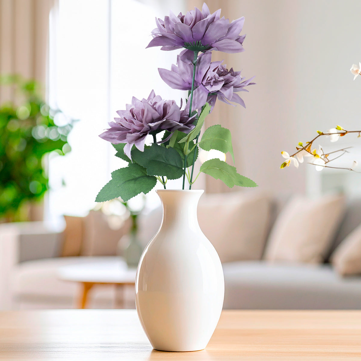Flores Artificiales, Color Morado