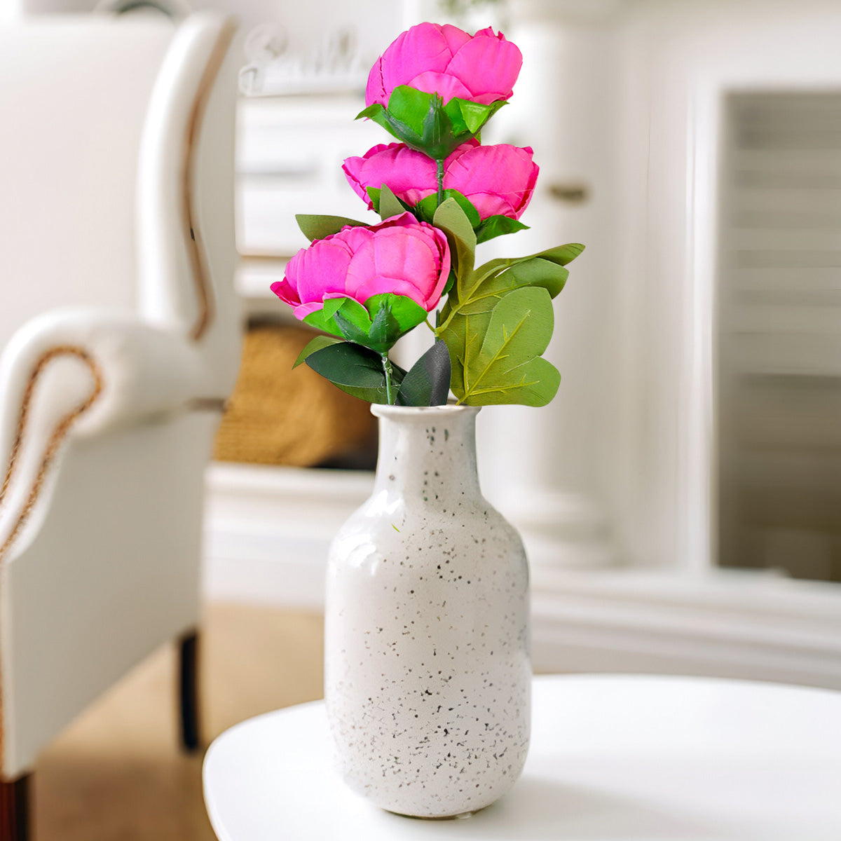 Peonías Artificiales, Color Rosa